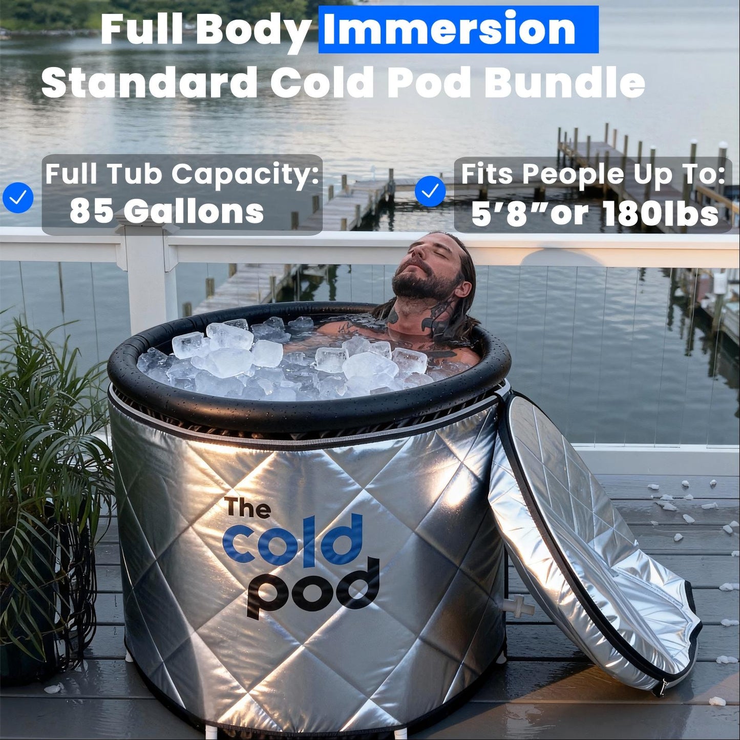 The Cold Pod Insulated Ice Bath Tub HK